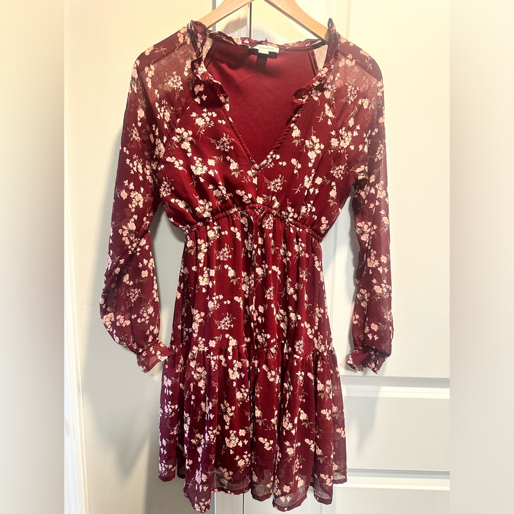 American Eagle floral‎ dress XS